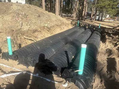 Infiltrator Septic Field